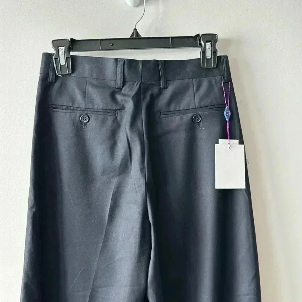 Isaac Michael Boys Black Dress Pants Size 14
